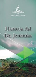 It is an informational leaflet about Dr. Jeramiah
